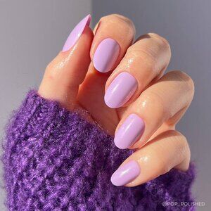 Lilac Press On Nails